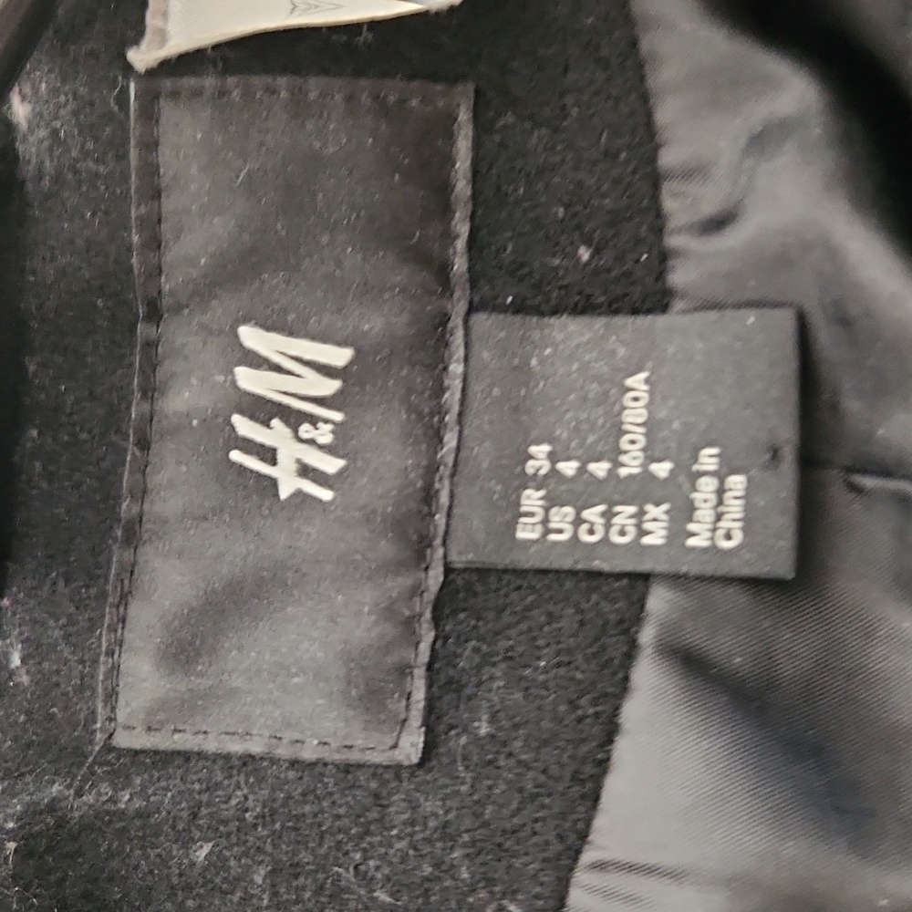 H&M wool long jacket - Picture 3 of 4